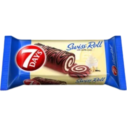 7 DAYS CAKE ROLL VANILLA   200g