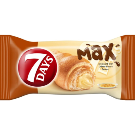 7DAYS CROISSANT DOUBLE CREAM COCOA AND VANILLA  110g