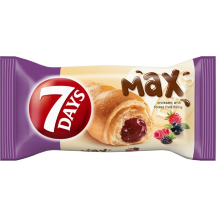 7 DAYS MAX CROISSANT FOREST FRUIT 80g