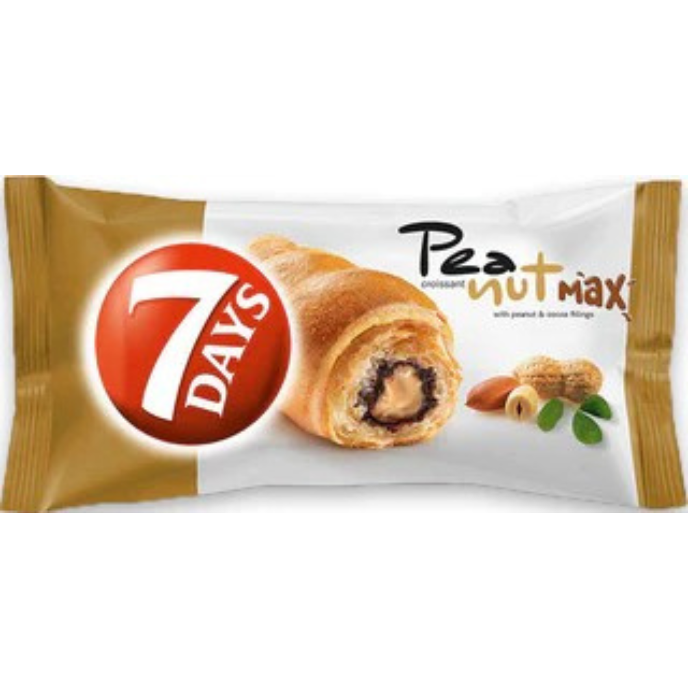 7 DAYS MAX CROISSANT PEANUT 80g, 20x72