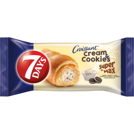 7DAYS CROISSANT VANILLA CREAM AND BISCUITS 92g