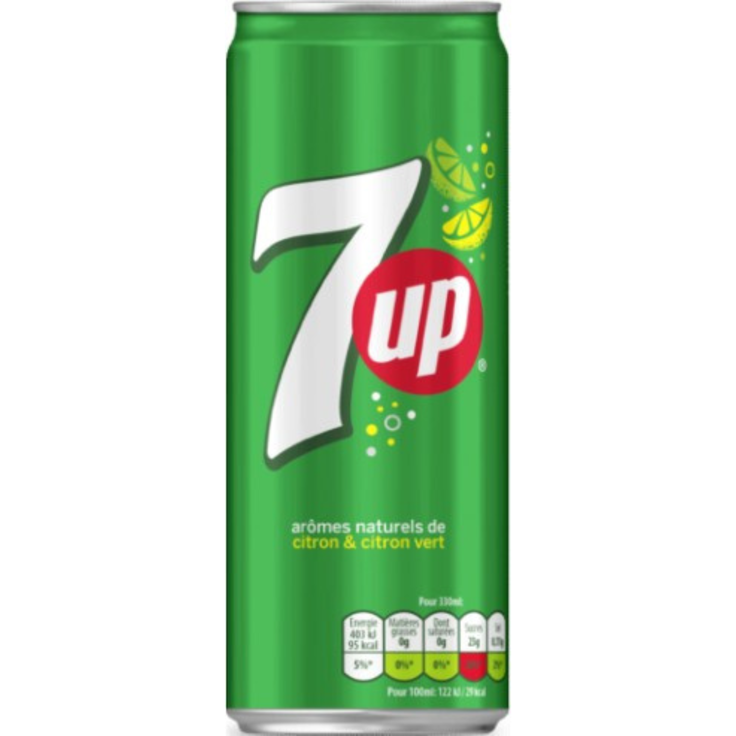 7UP SLIM CAN 330ml, 24x100