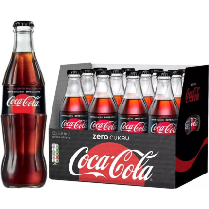 COCA-COLA ZERO GLASS  330ml