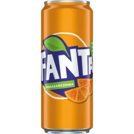 FANTA ORANGE ZERO SLIM CAN 330ml
