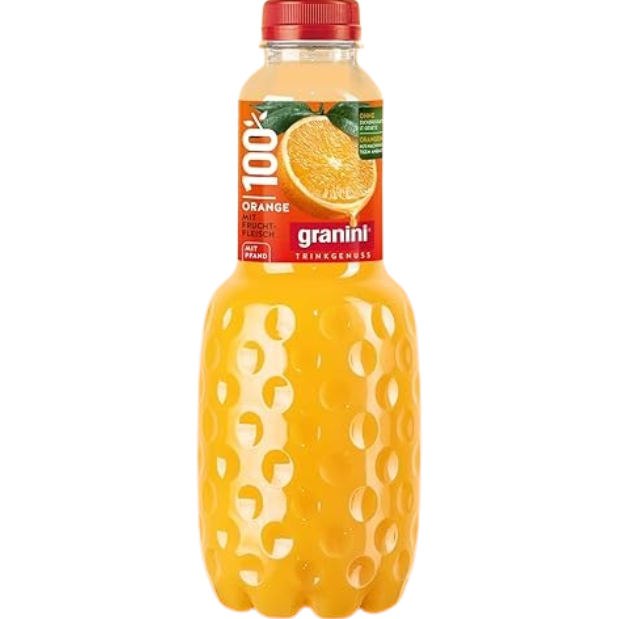 GRANINI JUICES 100% SQUEEZED ORANGE WITH PULP 1L, 6x95