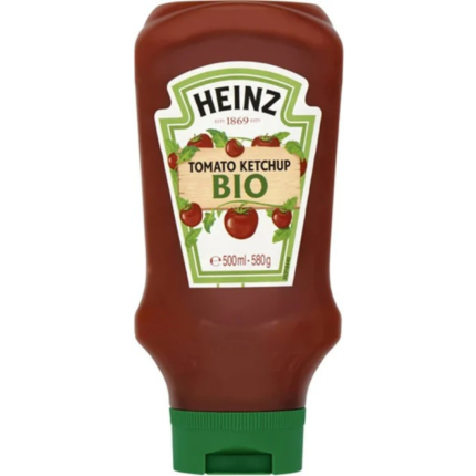 HEINZ TOMATO KETCHUP TOPDOWN BIO 500ml