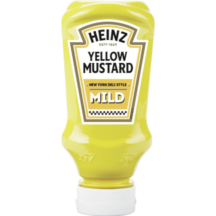 HEINZ YELLOW MUSTARD MILD 220ml