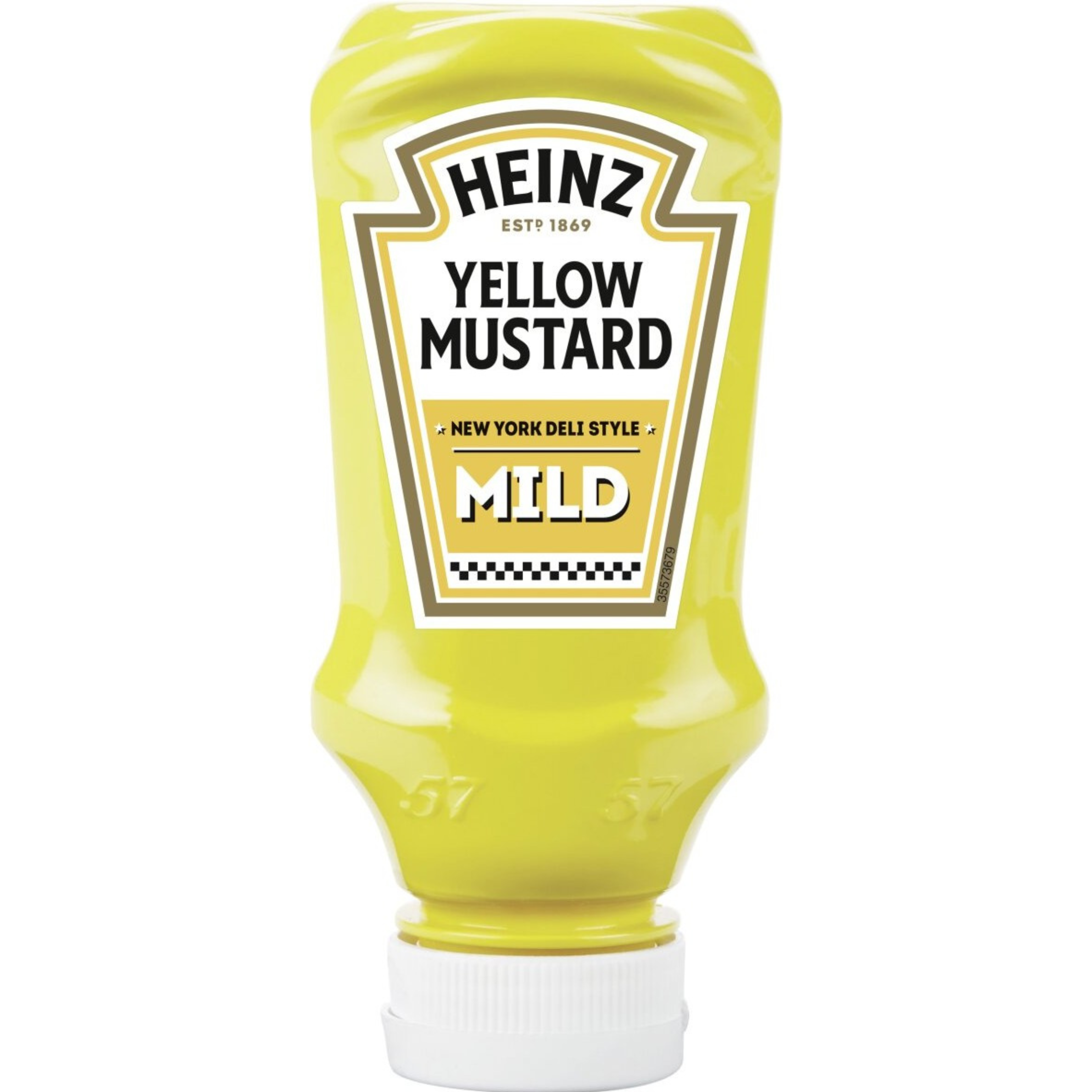HEINZ YELLOW MUSTARD MILD 220ml, 8x306