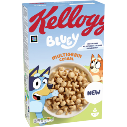 KELLOGG'S BLUEY MULTIGRAIN CEREALS 350g