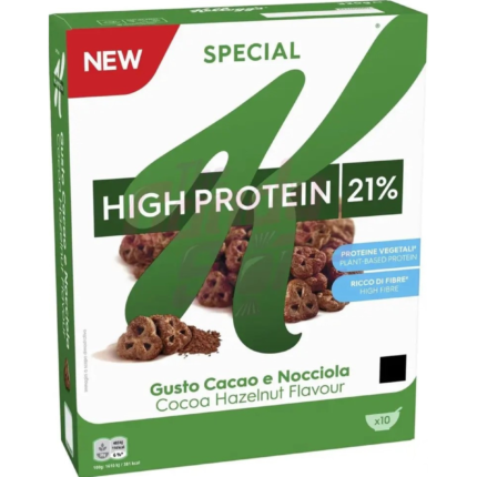 KELLOGG'S SPECIAL K HIGH PROTEIN 21% (COCOA HAZELNUT FLAVOR) 320g