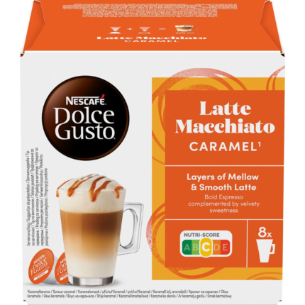 NESCAFE DOLCE GUSTO LATTE MACCHIATO CARAMEL 145.6g