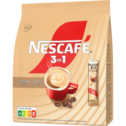 NESCAFE CREAMY LATTE 3 IN 1 10's 150g