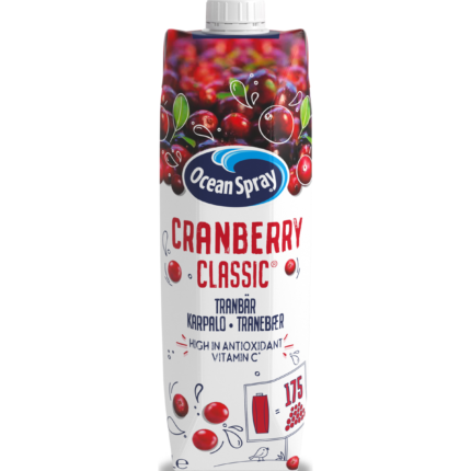 OCEAN SPRAY CRANBERRY JUICE CLASSIC 1L