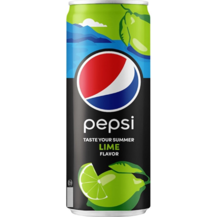 PEPSI LIME SLIM CAN 330ml