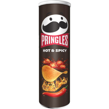 PRINGLES HOT & SPICY 165g