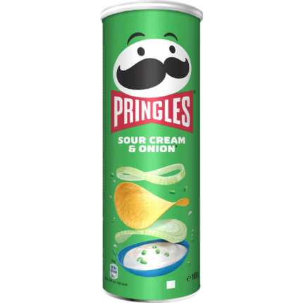 PRINGLES SOUR CREAM & ONION  165g