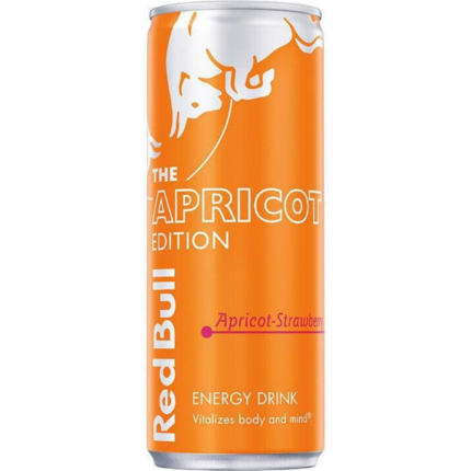 RED BULL APRICOT& STRAWBERRY 250ml