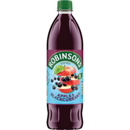 ROBINSONS APPLE & BLACKCURRANT SQUASH 1L