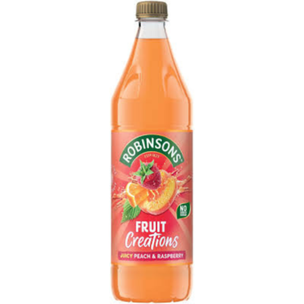 ROBINSONS PEACH & RASPBERRY 1L