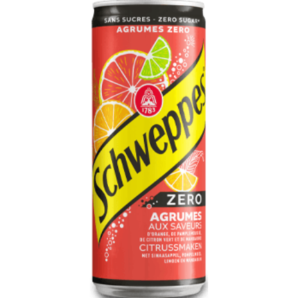 SCHWEPPES CITRUS MIX ZERO 330ml