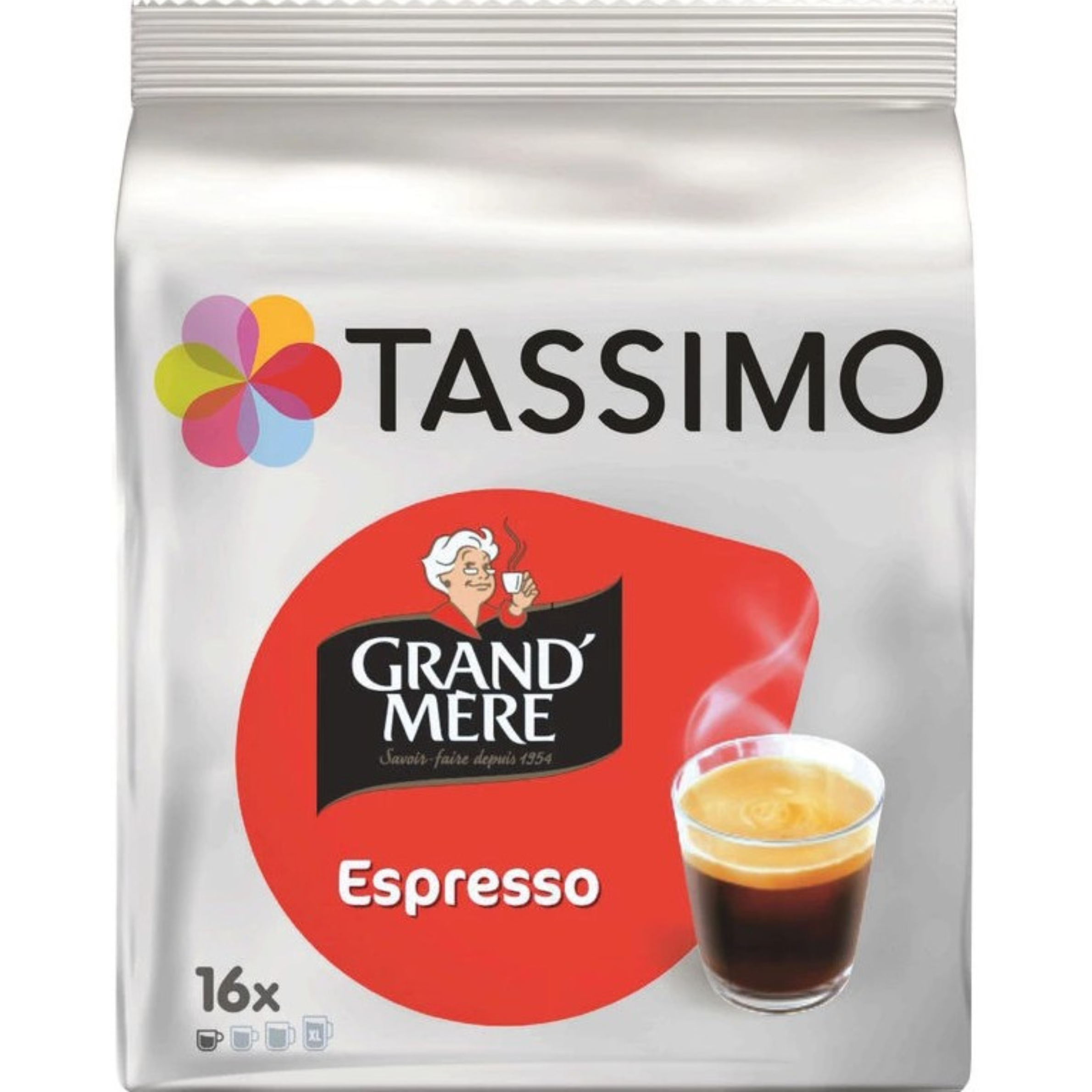 TASSIMO GRAND MERE EXPRESSO T16 104g, 5x90