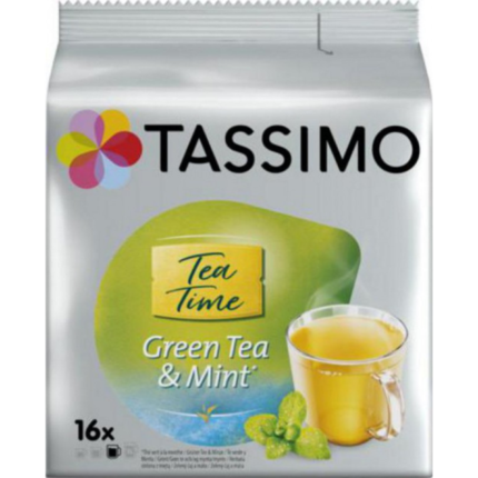 TASSIMO GREEN TEA MINT T16  40g