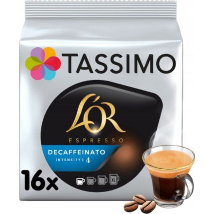 TASSIMO L’OR ESPRESSO DÉCAFÉINÉ T16  105.6g