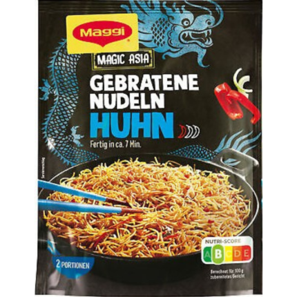 MAGGI ASIA SNACK FRIED NOODLES CHICKEN 121g