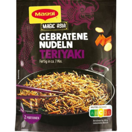 MAGGI ASIA SNACK FRIED NOODLES TERIYAKI 126g