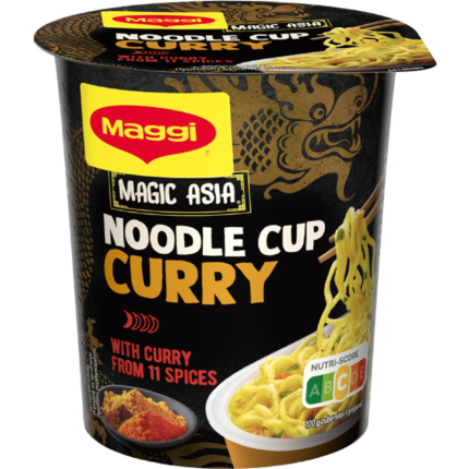 MAGGI MAGIC ASIA NUDEL CUPS CURRY 63g