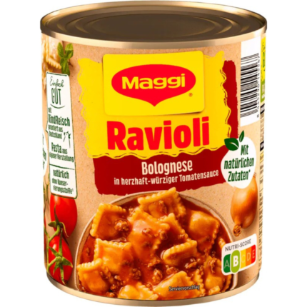 MAGGI RAVIOLI VEGETARIAN BOLOGNESE 800g