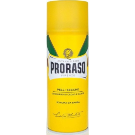 PRORASO SHAVING FOAM NUTRIENT COCOA BUTTER&SHEA 400ml